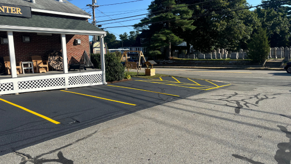 commercial parking lot patching