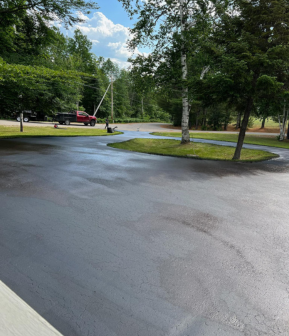 residential driveway seal coating